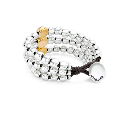 Ser Intrépida (Fearless) 3-Strand Bracelet