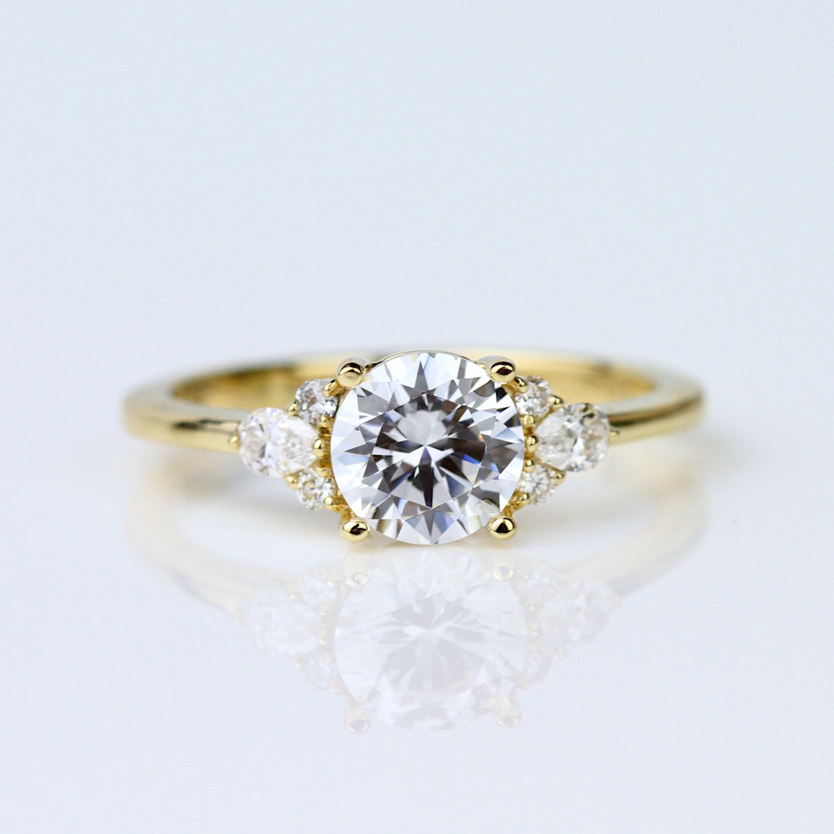 Parade 6.5 RD Center Diamond Engagement Ring