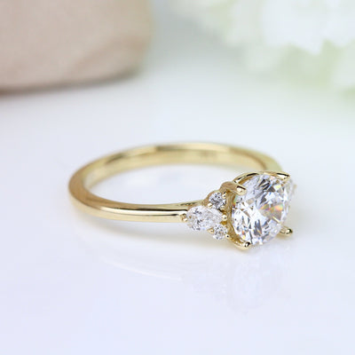 Parade 6.5 RD Center Diamond Engagement Ring