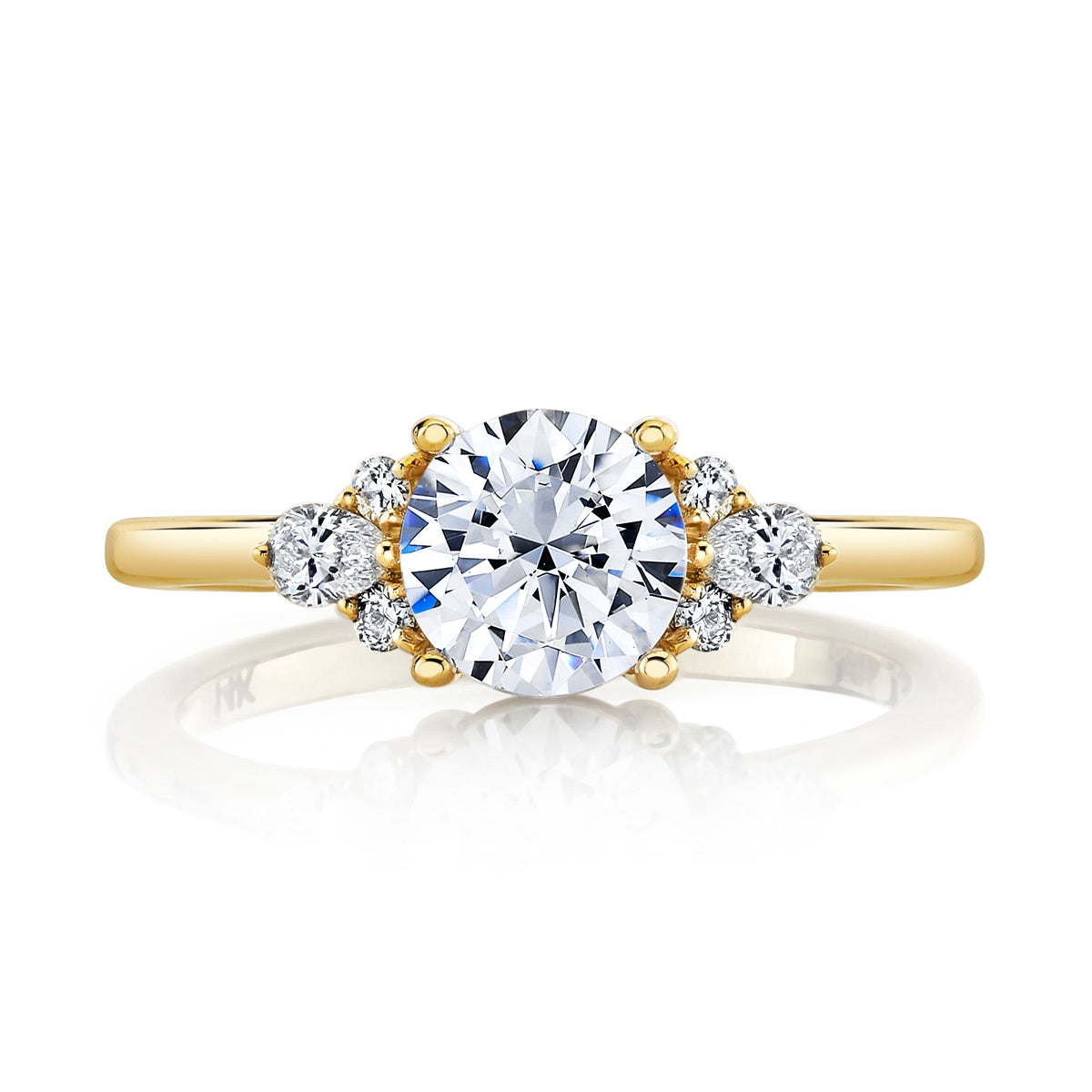 Parade 6.5 RD Center Diamond Engagement Ring