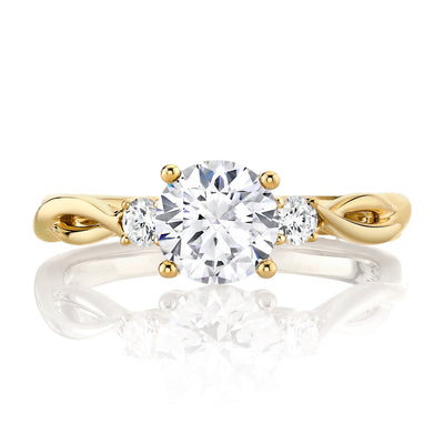Parade 1.0 CT Round Center, Diamond Semi Mount