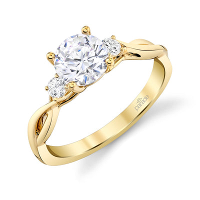 Parade 1.0 CT Round Center, Diamond Semi Mount