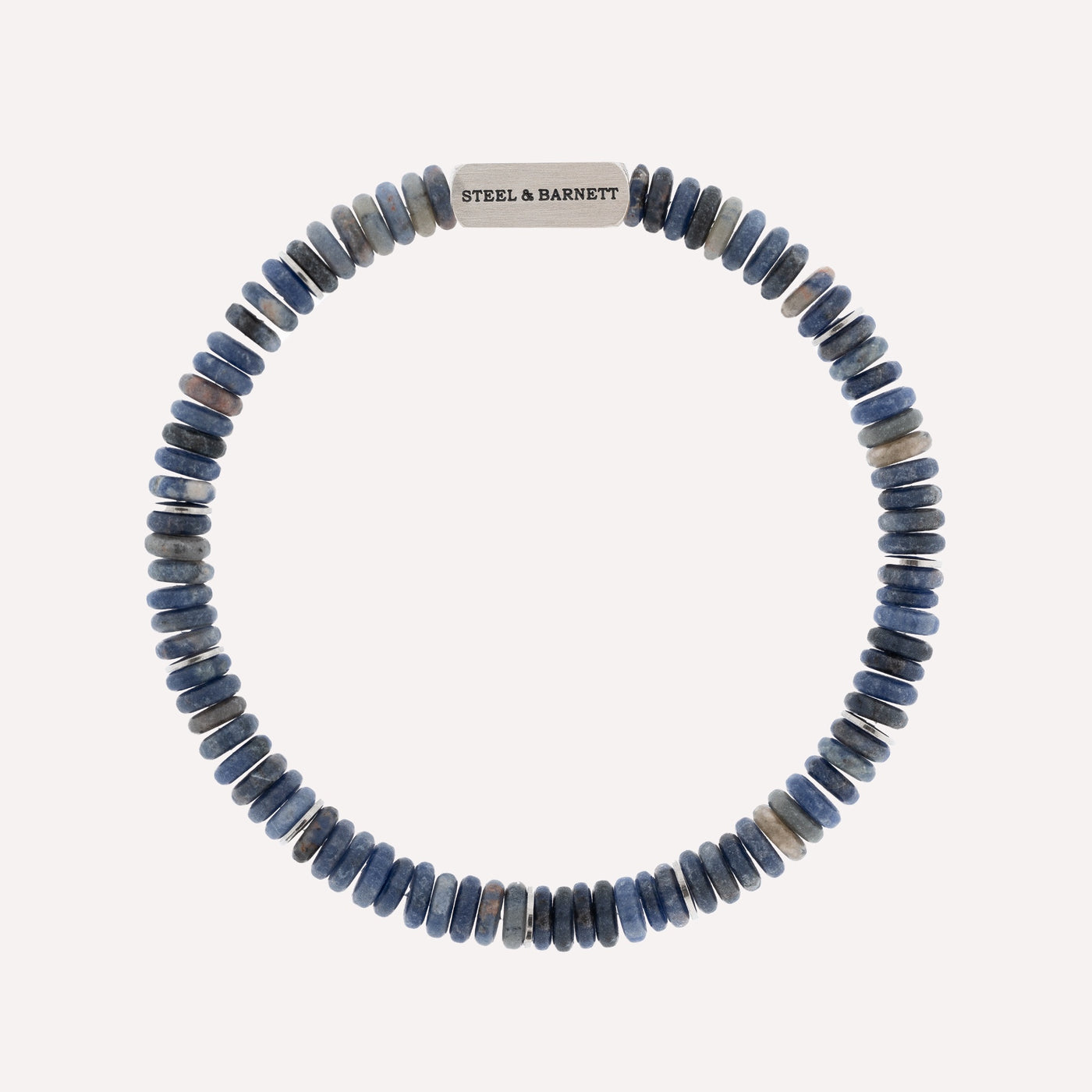 Stones Bracelet Two Tone