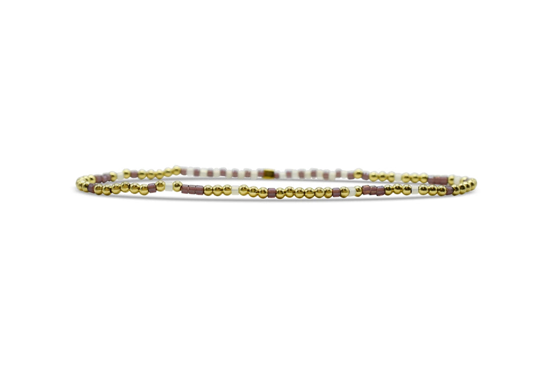 Ride or Die - Morse Code Sentimental Stackers Bracelet – Elisa Ilana