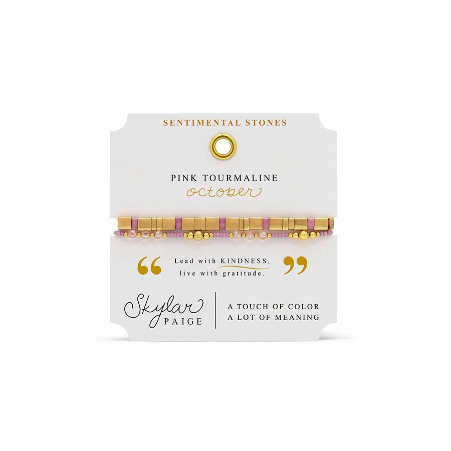 Sentimental Stones - October / Pink Tourmaline – Elisa Ilana