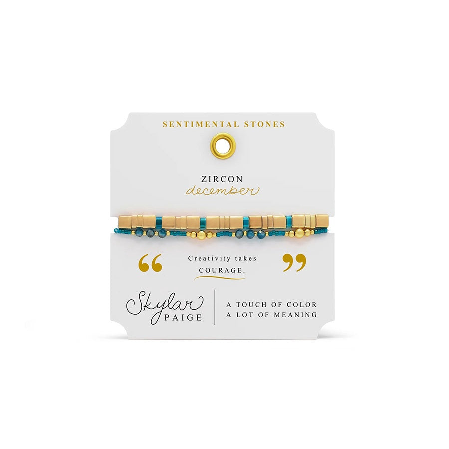 Sentimental Stones - December / Zircon – Elisa Ilana
