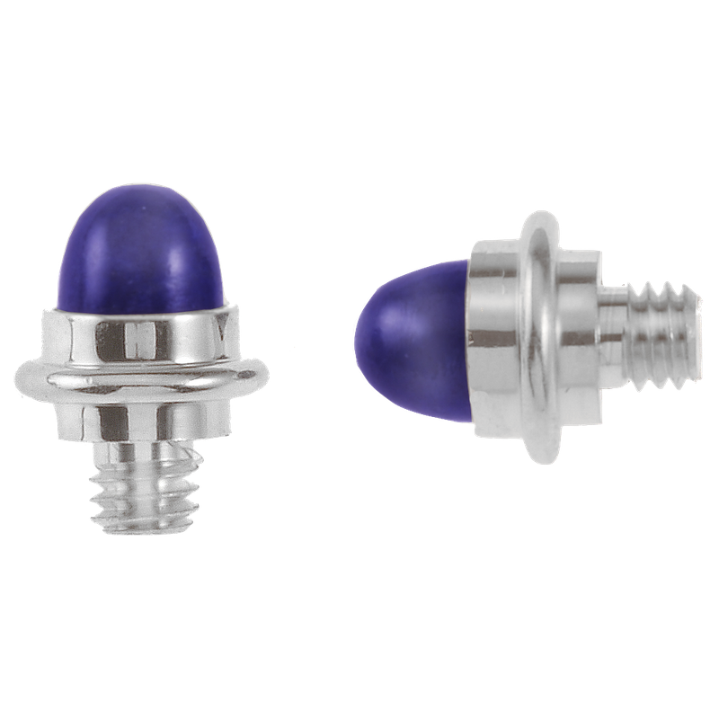 Lapis Lazuli Cabochons Sterling Bracelet Tips