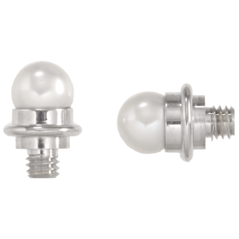 Pearl Sterling Bracelet Tips