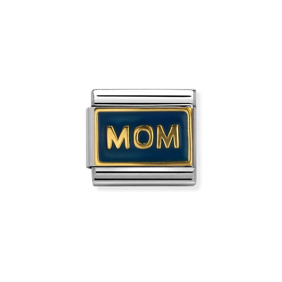 Composable Classic Link, Blue Enamel MOM
