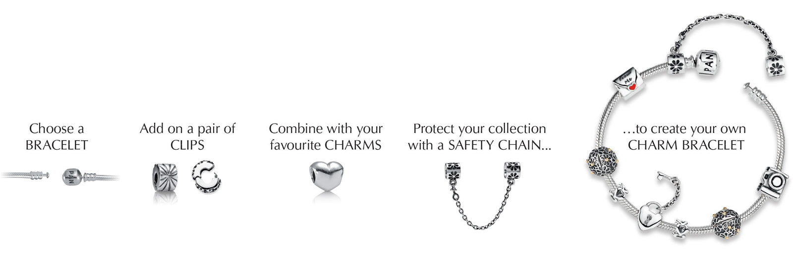 Pandora types of bracelets best sale