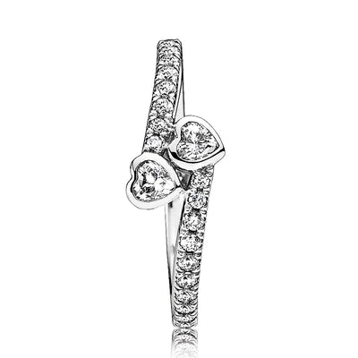 Pandora Forever Hearts, Clear CZ Ring