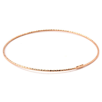 Rose Gold Wire Bangle-343538