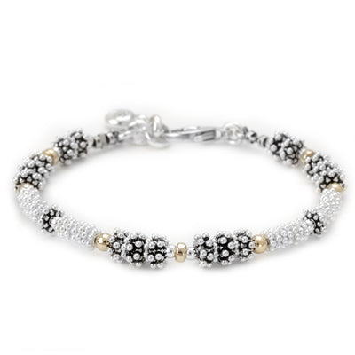 Sterling & White Silver Bracelet-341946