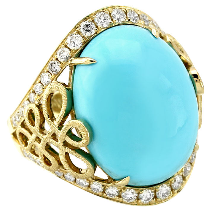 Turquoise Eloise Ring-341257