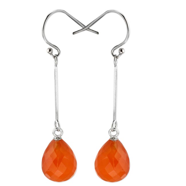 Carnelian Earrings-342988