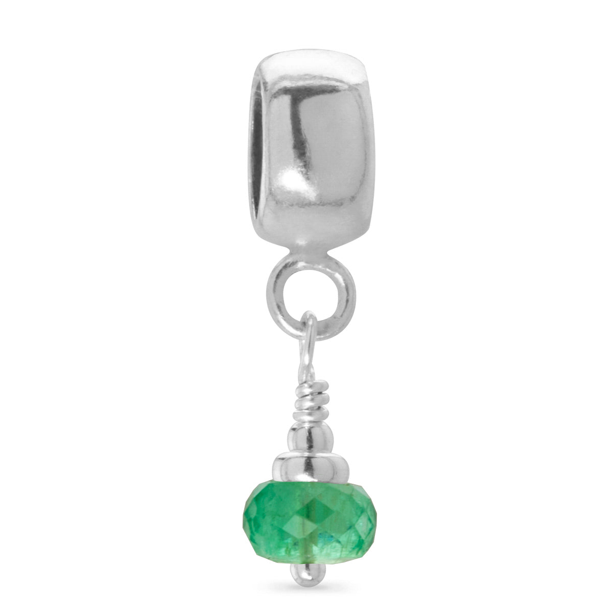 Sterling Silver Birthstone Dangle Charm