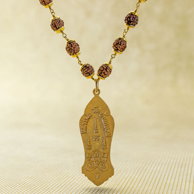 "Eyes of the Lord" Rudraksha Standing Meditation Necklace