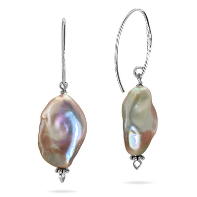 AAA Freshwater Baroque Pearl Earrings