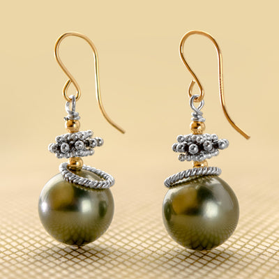 Majorica Pearl Earrings