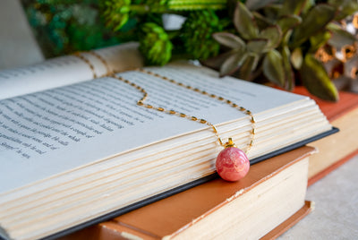 Rhodocrosite 14KTGF Necklace Pendant