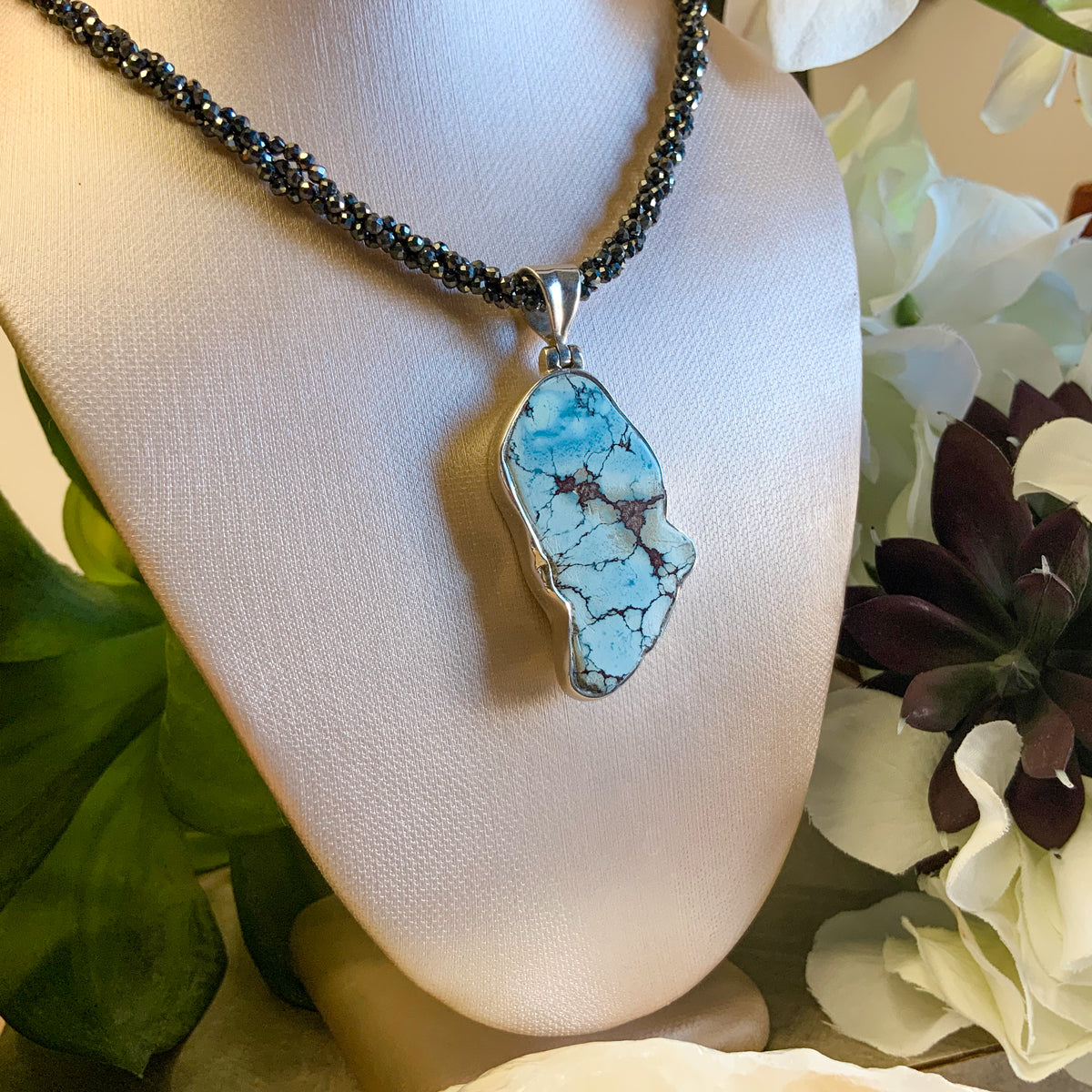 Golden Hills Turquoise Pendant