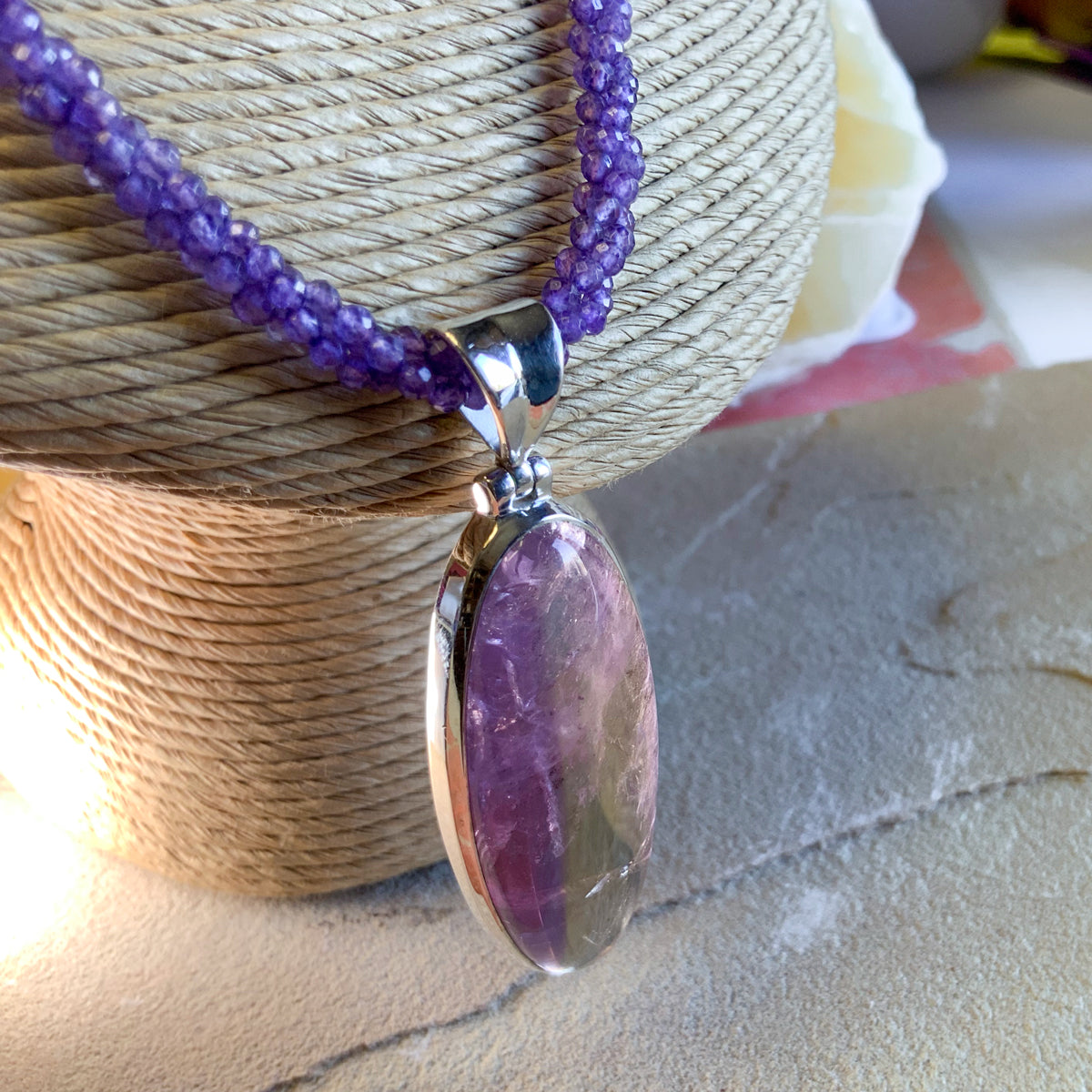 Oval Ametrine Pendant