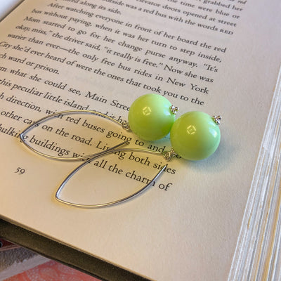 Lemon Chrysoprase Earrings