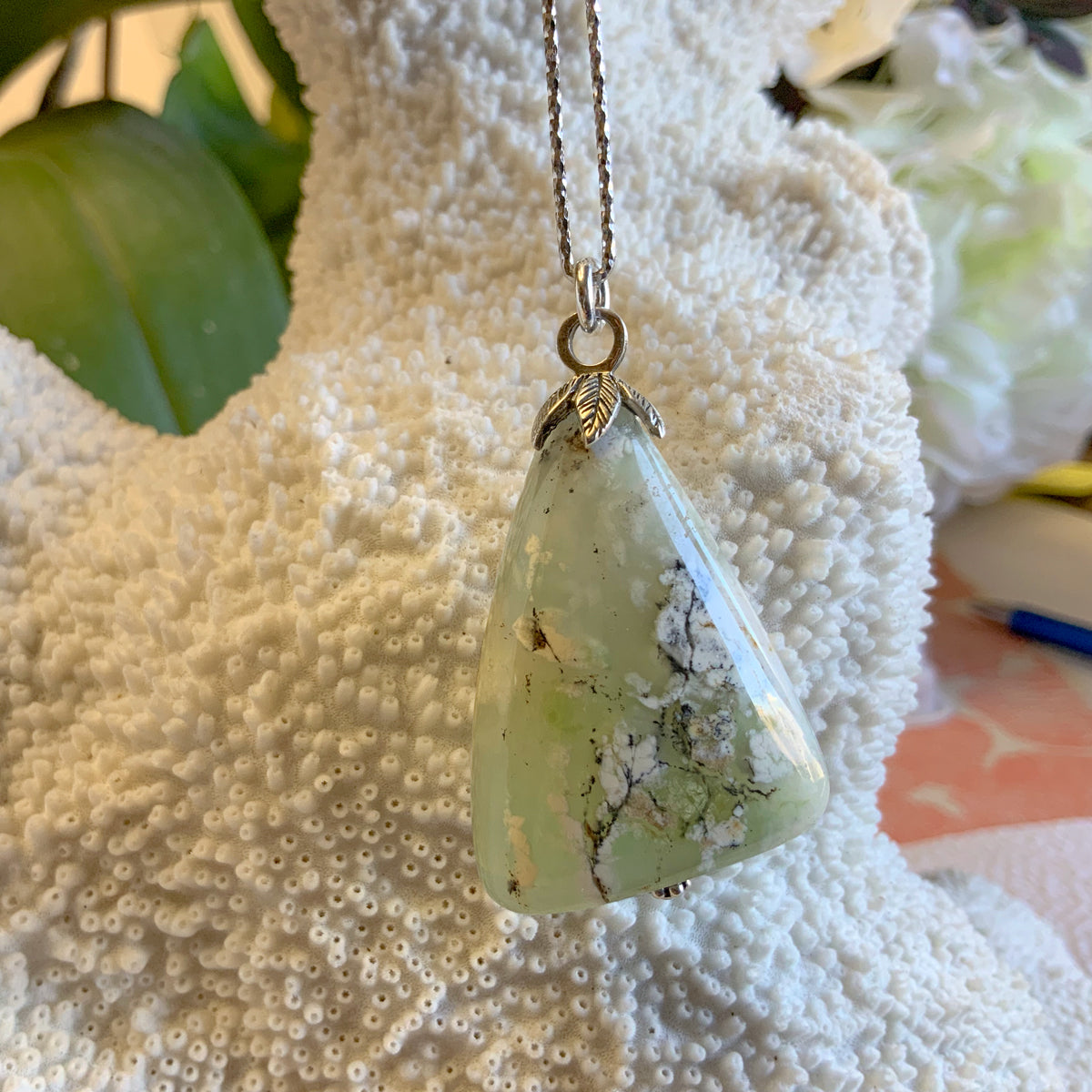 Prehnite Necklace