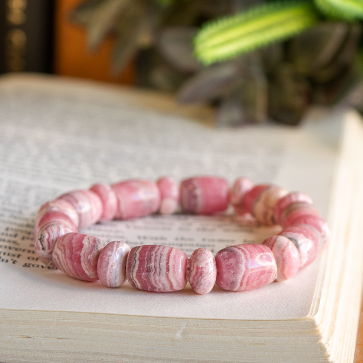 AA Rhodochrosite Stretch Bracelet
