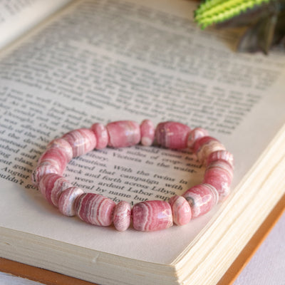AA Rhodochrosite Stretch Bracelet