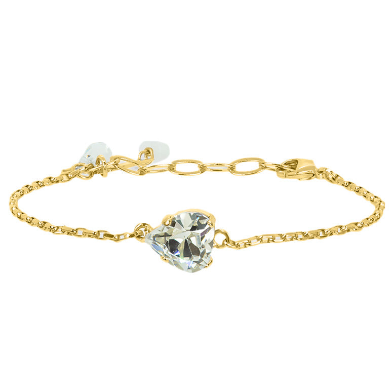 Mariana Gold Petite Heart Bracelet
