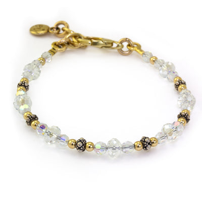 The Goddess Collection Petite AB Crystal Bracelet