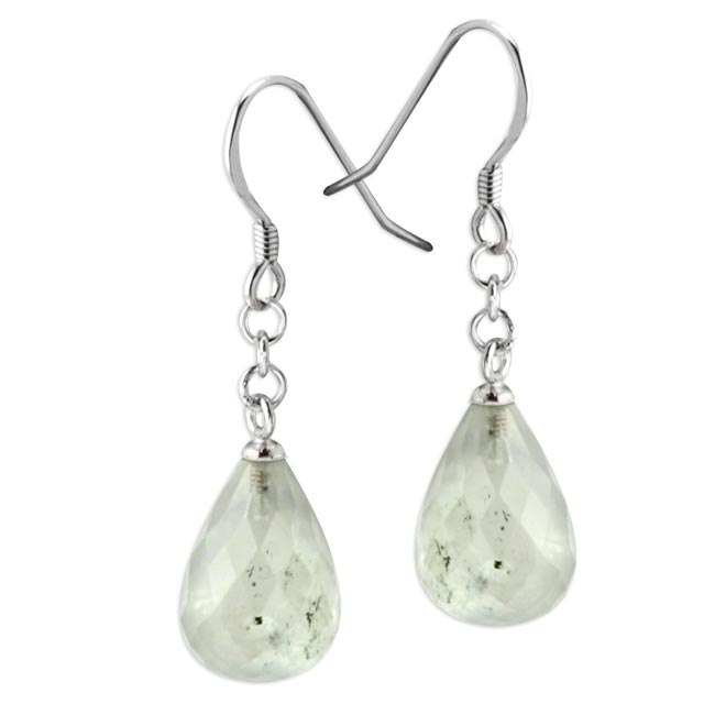 Prehnite Earrings-343073