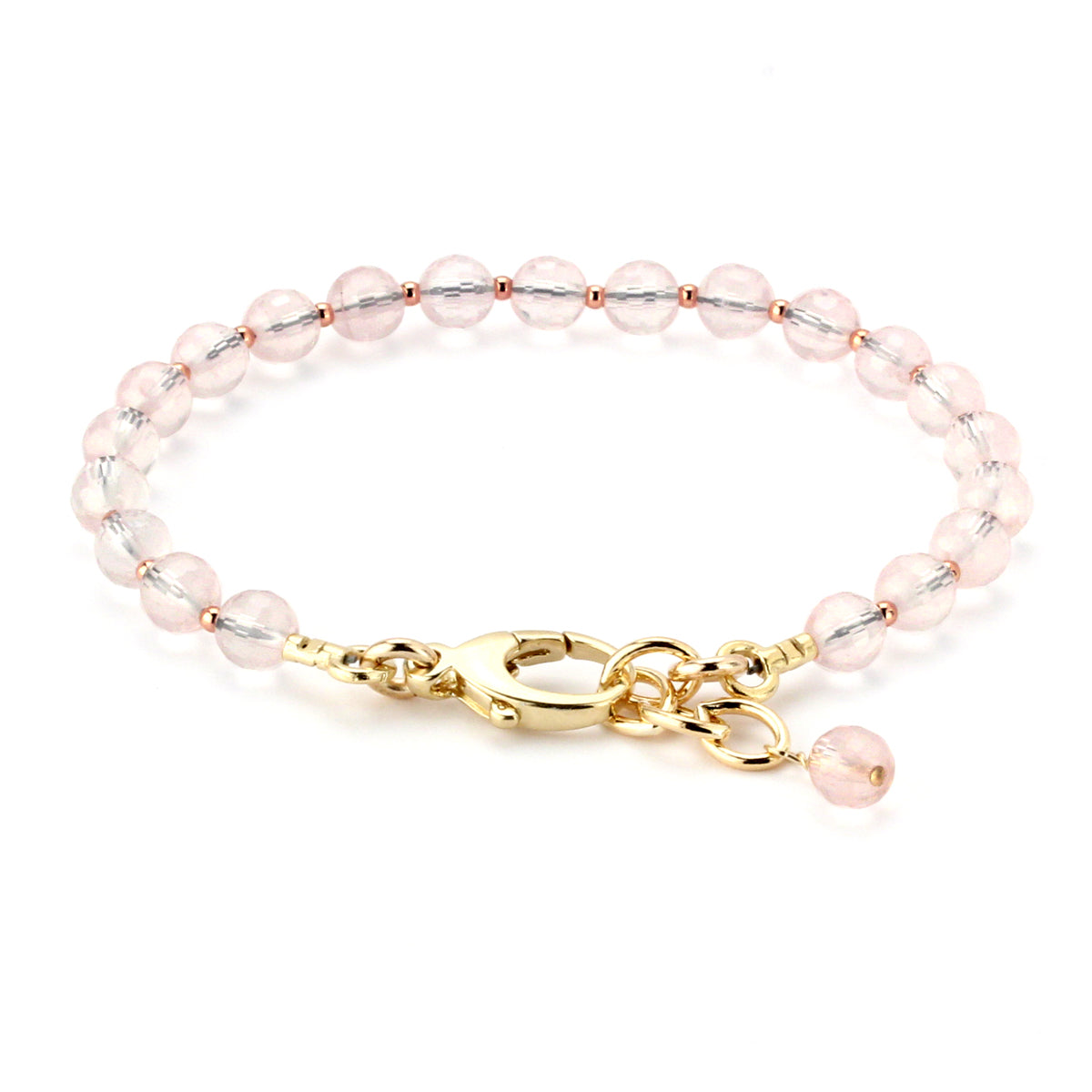 Lollies Rose Quartz Bracelet