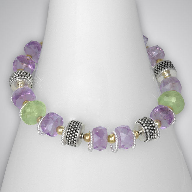 Amethyst/Prehnite Bracelet-298339