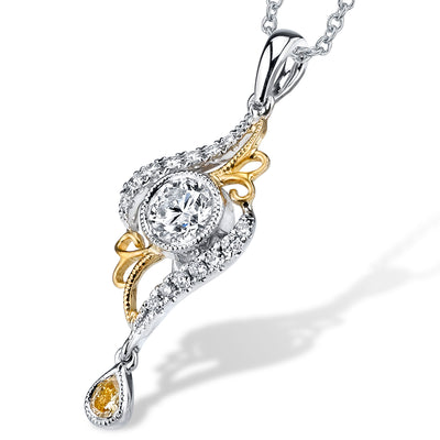 Lyria Diamond Pendant-347699