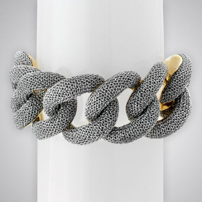 Chain-Link Mesh Bracelet-343919