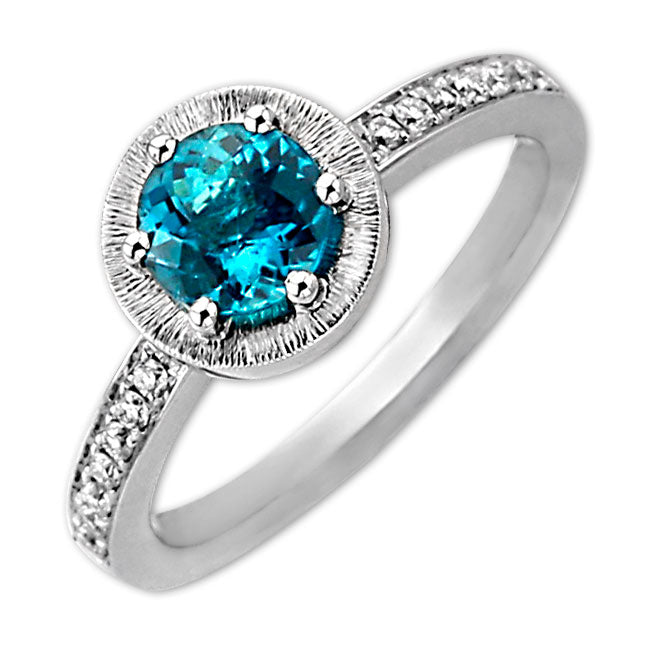 Blue Paraiba Tourmaline Ring-338646
