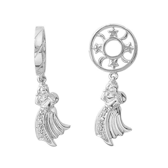 Storywheels AQUARIUS Dangle with Diamond 14K White Gold Wheel 333070 ONLY 1 AVAILABLE!