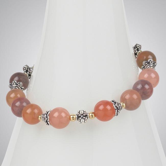 Multi Colored Garnet Bracelet-258920
