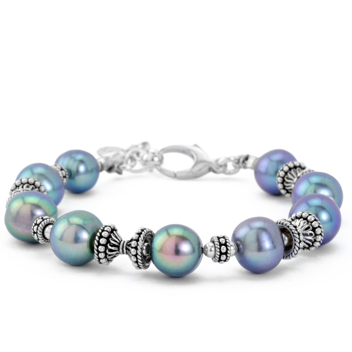 The Goddess Collection Grey Pearl Bracelet