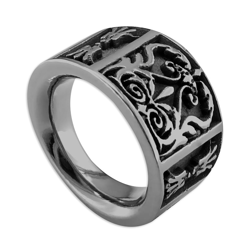 Edward Mirell Men's Heritage Titanium Ring