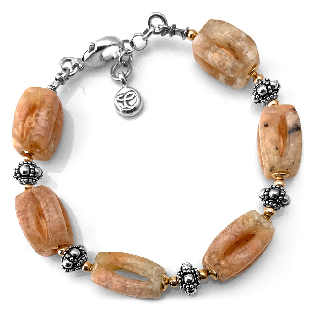 Cut Jasper Bracelet