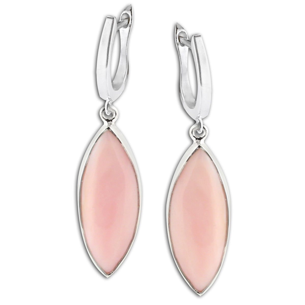 Pink Opal Earrings-347412