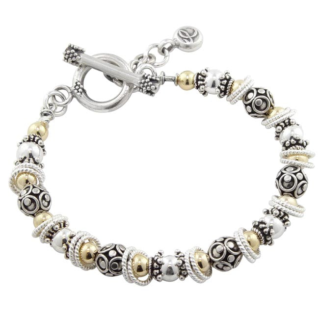 Sterling Silver & Gold Fill Bracelet-241045