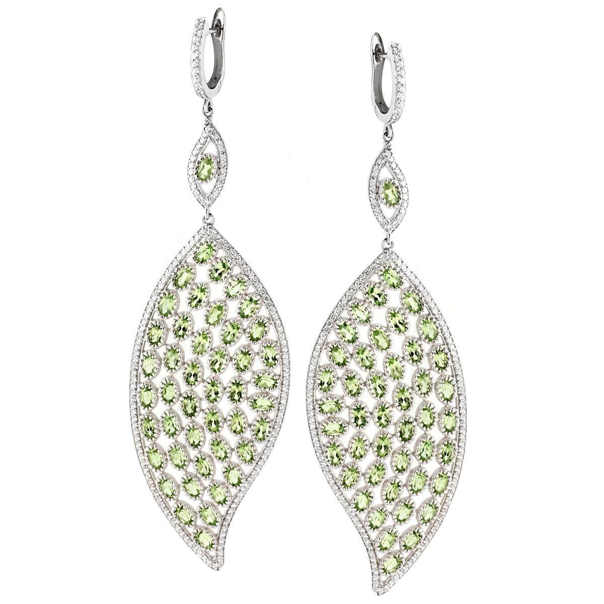 Peridot Earrings-347203