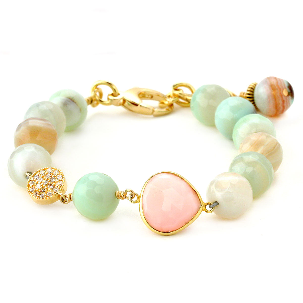 Lollies Fire Agate Bracelet