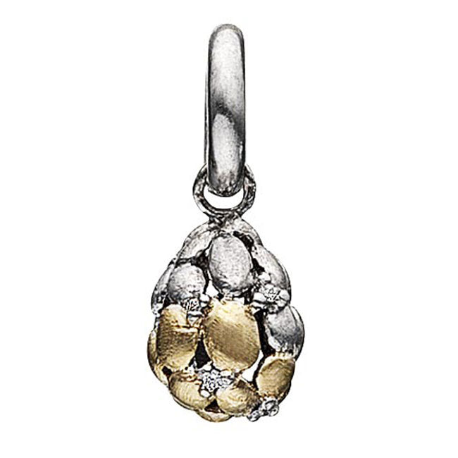 STORY by Kranz & Ziegler Sterling Silver and 18KT Gold Plated Drop Charm RETIRED ONLY 2 LEFT!-339309