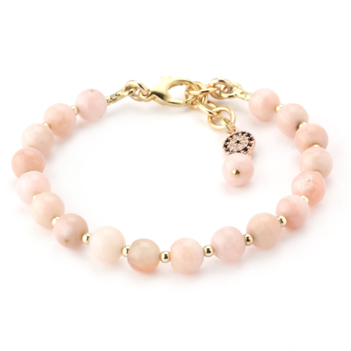 Lollies Pink Opal Evil Eye Bracelet-346066