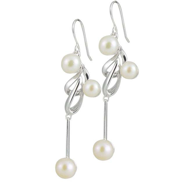 Decorative Pearl Earrings-220118